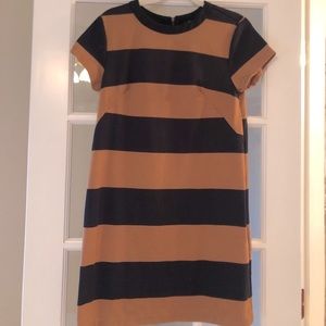 Striped shift dress